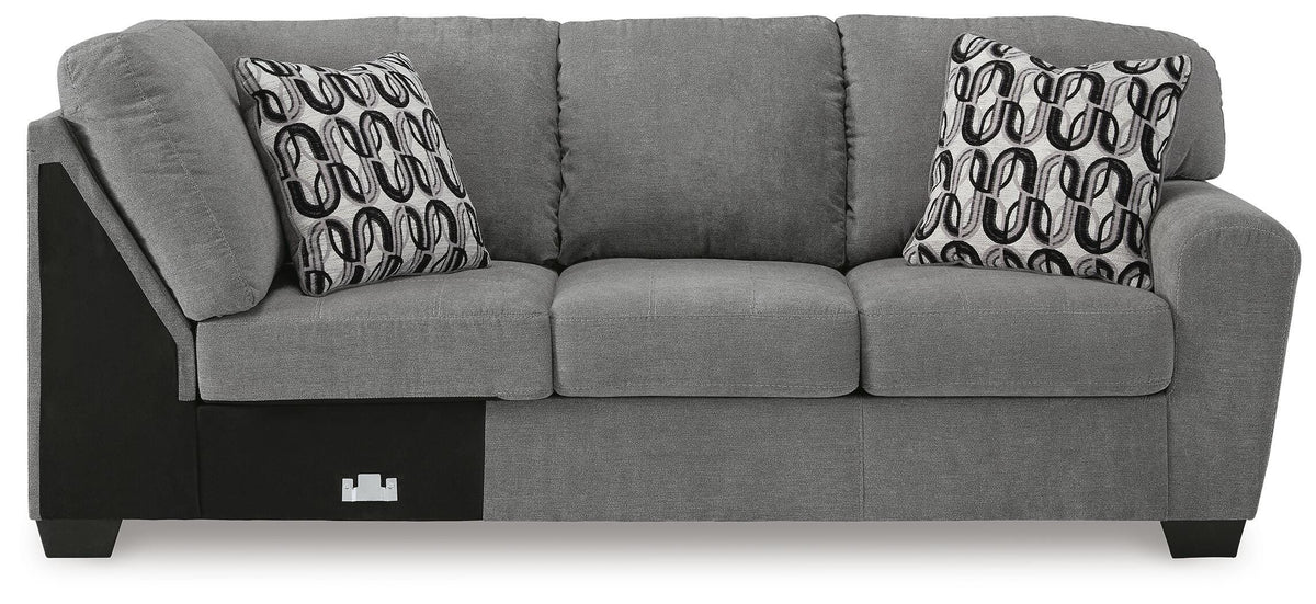 Birkdale Court Left-Arm Facing Sofa with Corner Wedge (32402-SI) - Image 15