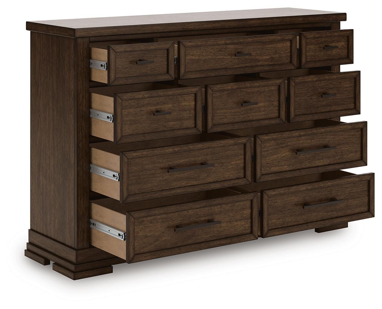 Taffenbrook Dresser - Medium Brown  (B849-SI) - Image 2
