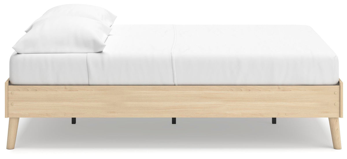 Cabinella Platform Bed - Tan  (EB2444-SI) - Image 14