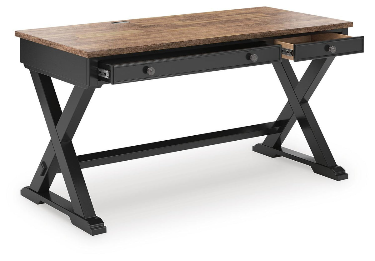 Wildenauer 60 Home Office Desk (H664-SI) - Image 4