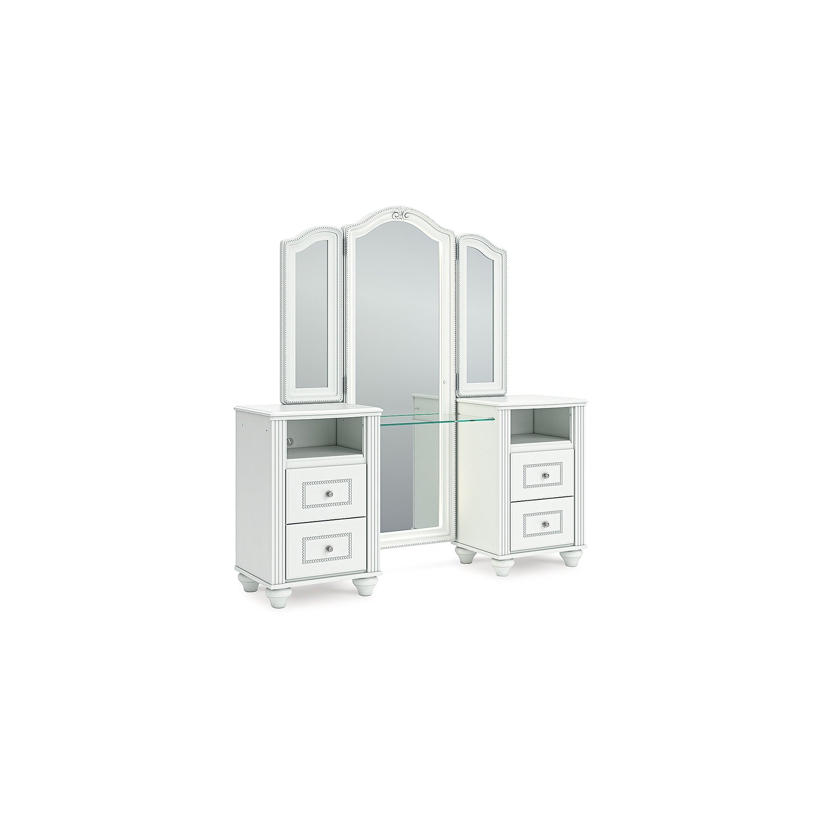 Kozlani Vanity with Mirror (PCB1819-SI) - Image 3