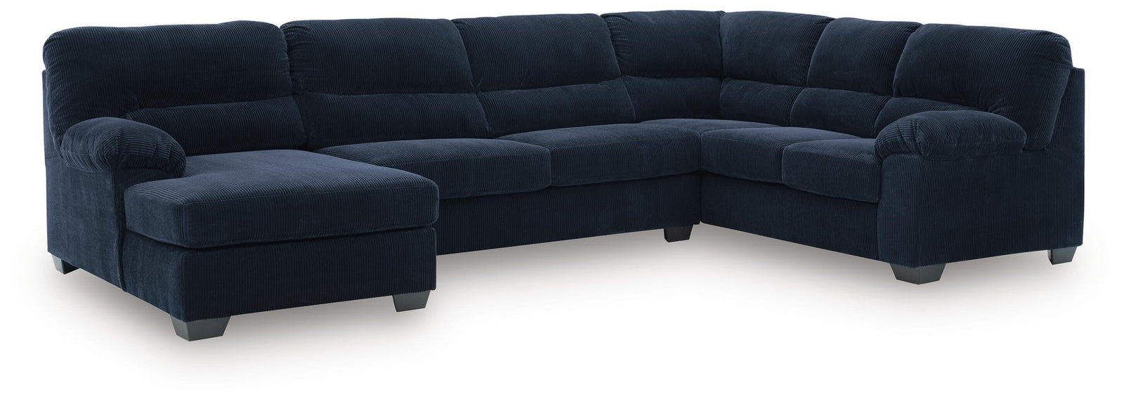 SimpleJoy 3-Piece Sectional with Chaise (24205-SI)