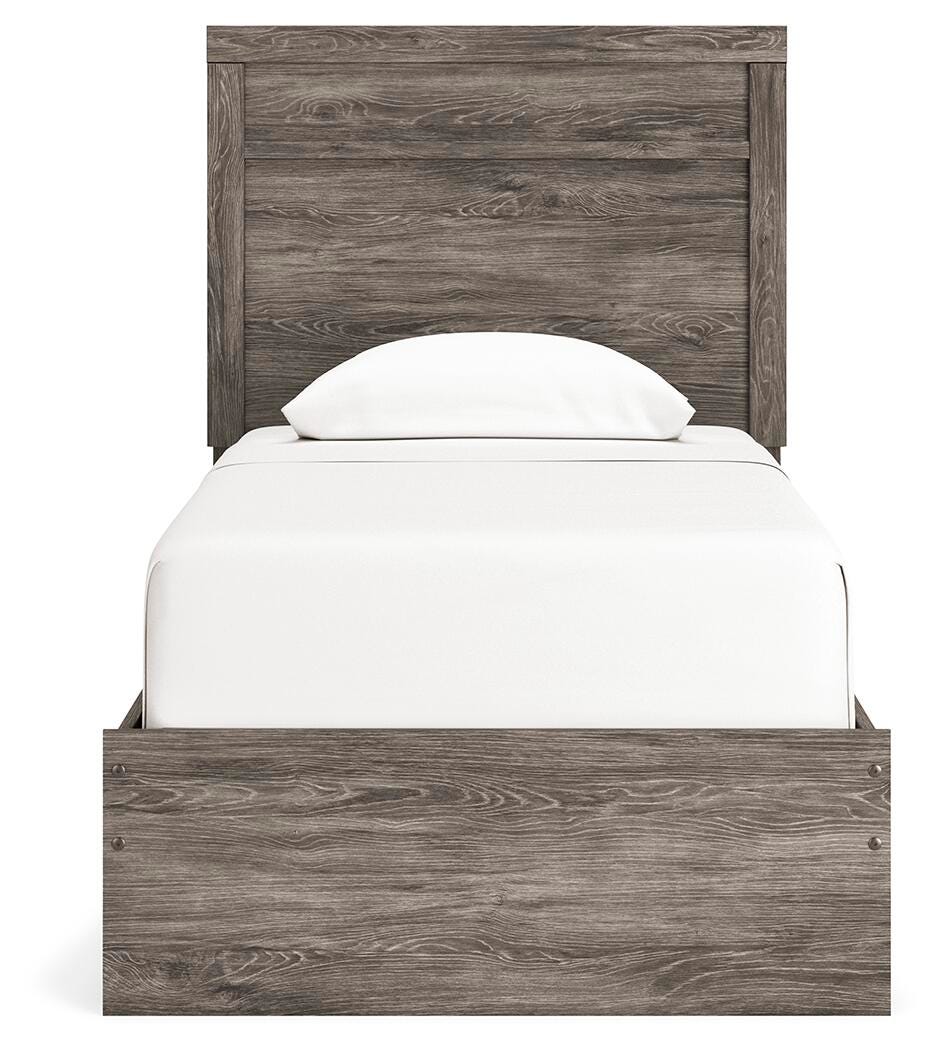Ralinksi Panel Bed, Dresser and Mirror - Gray  (B2587-SI) - Image 6