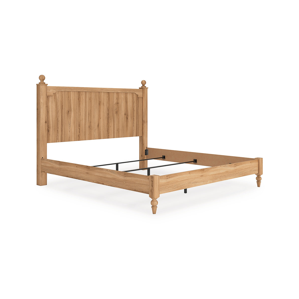 Aleaport King Panel Bed, Dresser, Mirror and Nightstand (PCB1075-SI) - Image 11