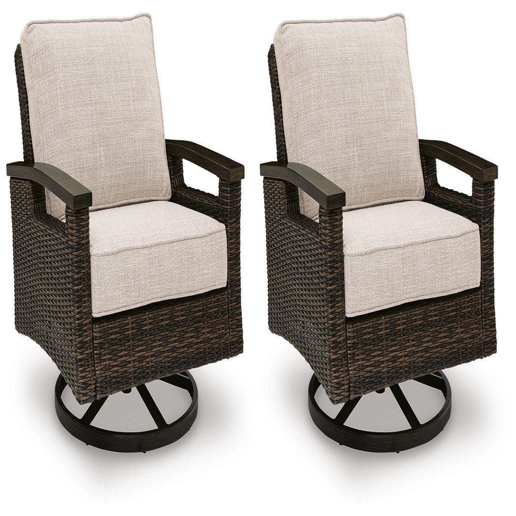 Monterey Point Outdoor Sofa with Cushion (PCP760-SI) - Image 5