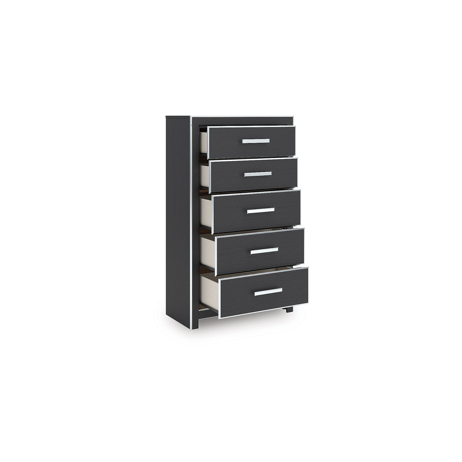 Zuraleus King Storage Bed, Dresser, Mirror, Chest and Nightstand (PCB3380-SI) - Image 14