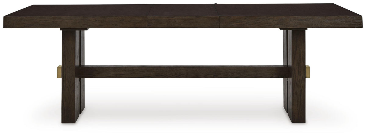 Burkhaus Dining Table and 4 Chairs (D984-SI) - Image 6