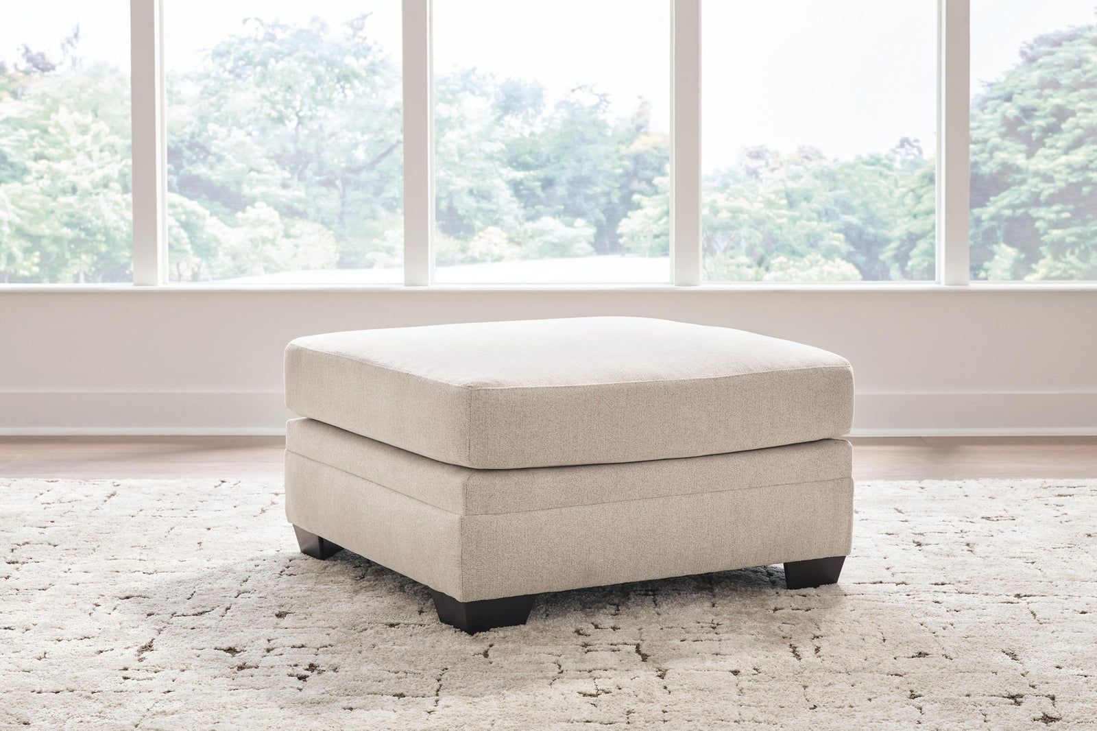 Mandi Point Oversized Accent Ottoman (62606-SI) - Image 4