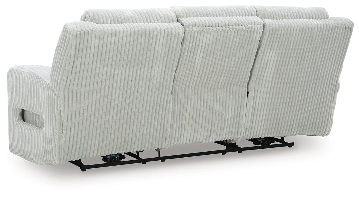 Carvara Power Reclining Sofa and Loveseat (PC64203-SI) - Image 7