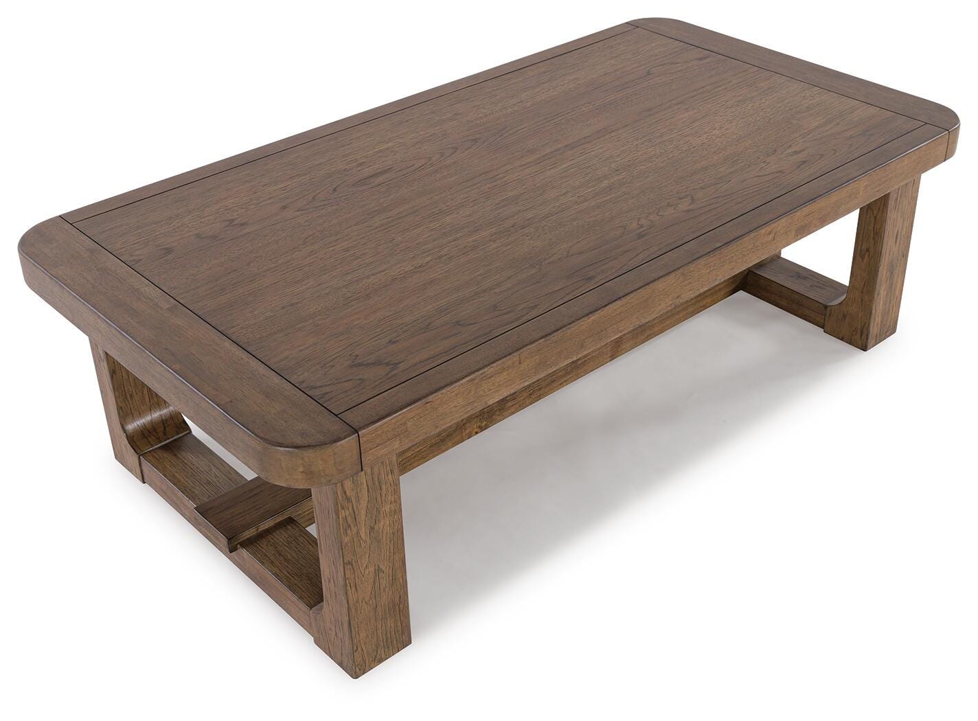 Cabalynn Coffee Table - Light Brown  (T974-SI) - Image 4