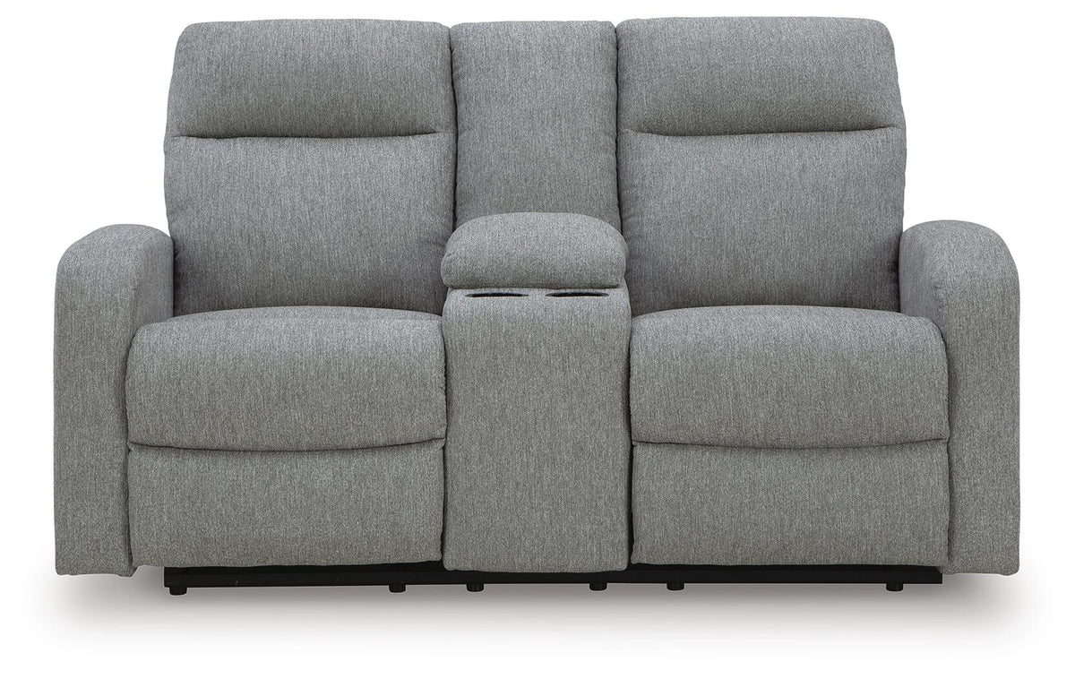 Gauntlet Reclining Sofa and Loveseat (PC42204-SI) - Image 7