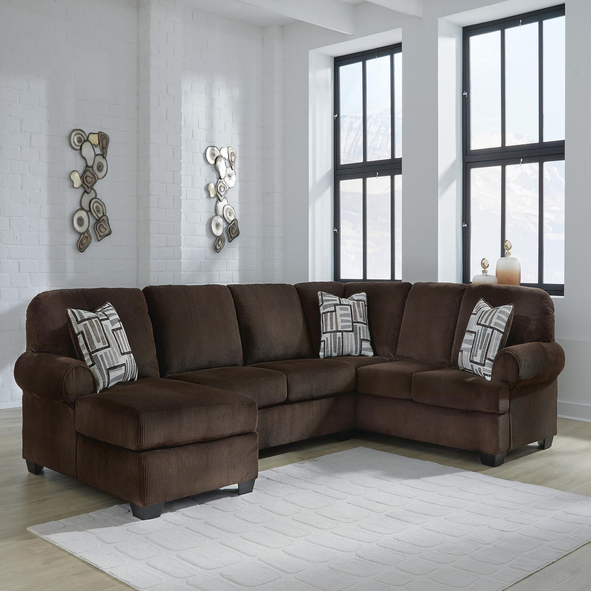 Kimlee 3-Piece Sectional with Chaise (PC35603-SI) - Image 2