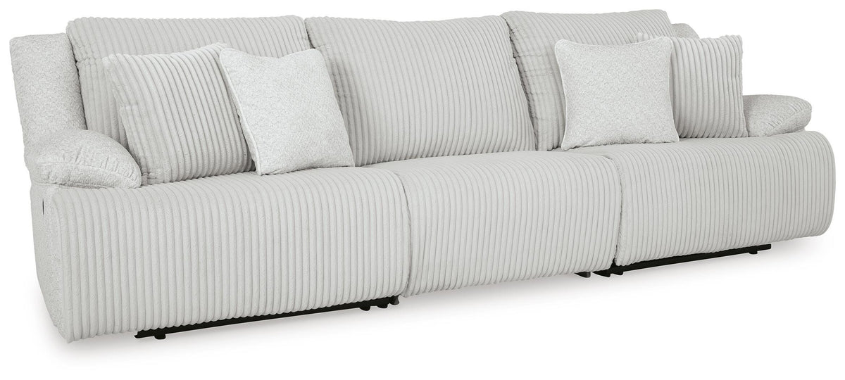 Top Tier 3-Piece Reclining Sectional Sofa (92706-SI) - Image 2