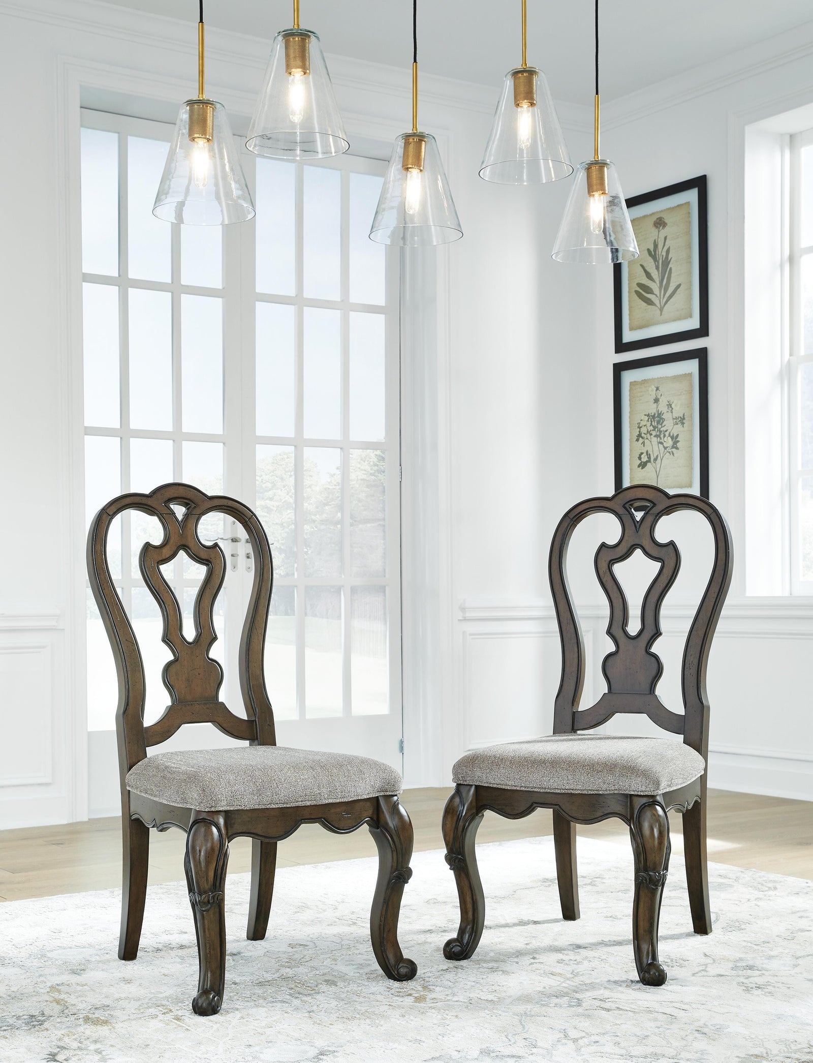 Maylee Dining Table and 4 Chairs (D947-SI) - Image 13