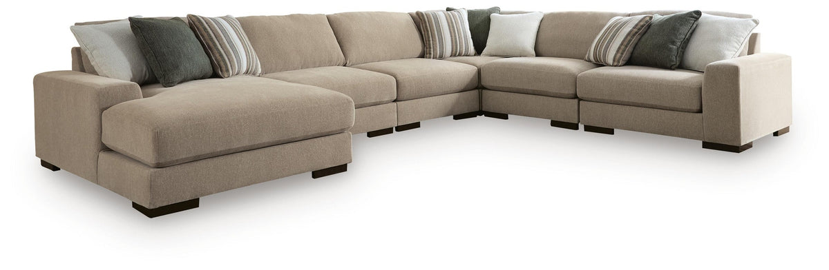 Linenhause 6-Piece Sectional with Chaise (31803-SI)