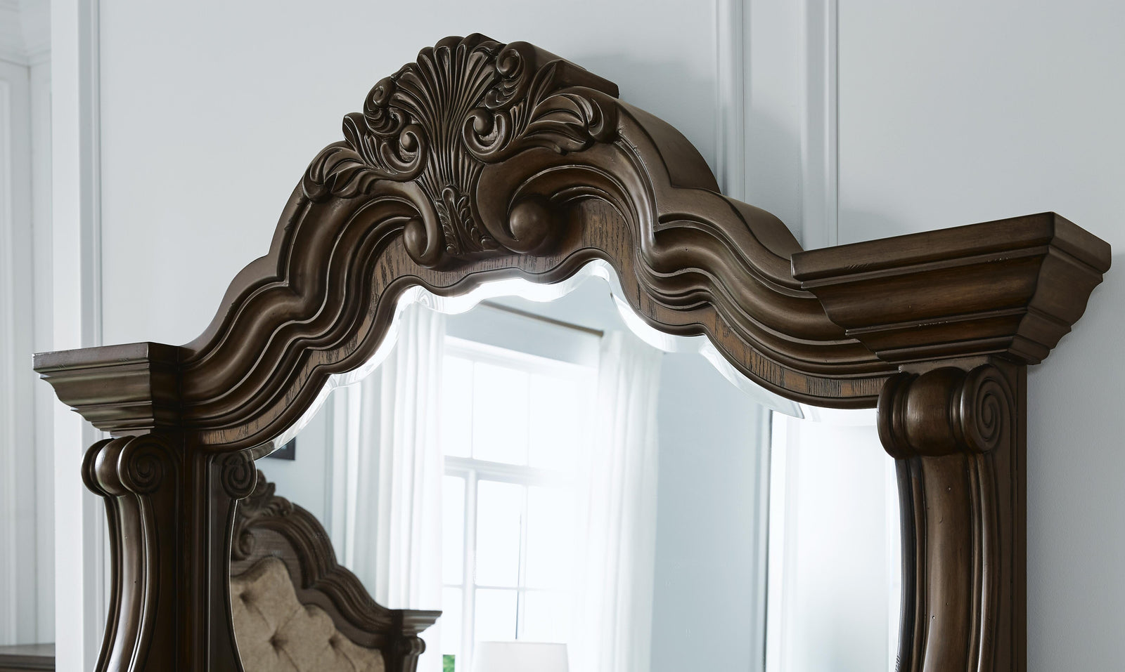 Maylee Bedroom Mirror - Dark Brown  (B947-SI) - Image 4