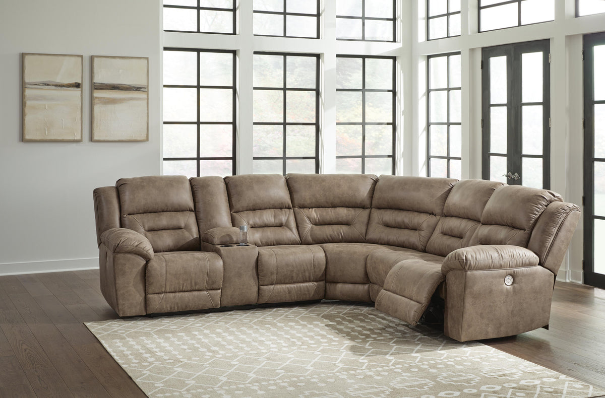 Ravenel 3-Piece Power Reclining Sectional (83106-SI) - Image 3