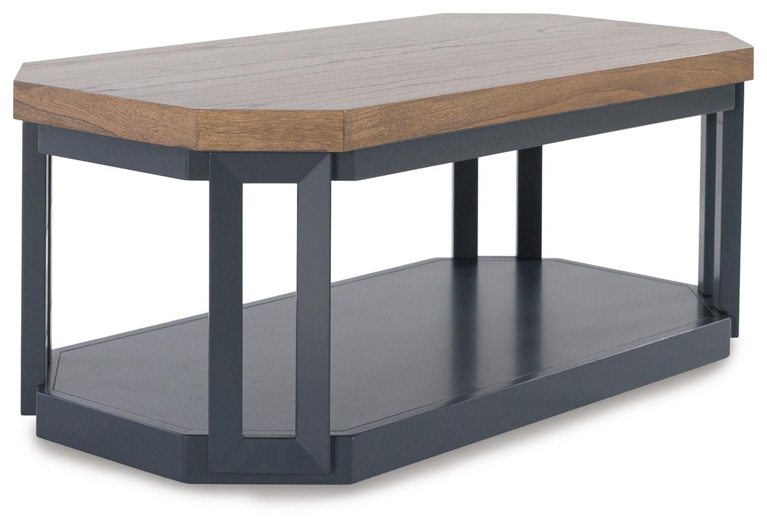 Landocken Table (Set of 3) - Brown/Blue  (T402-SI) - Image 3