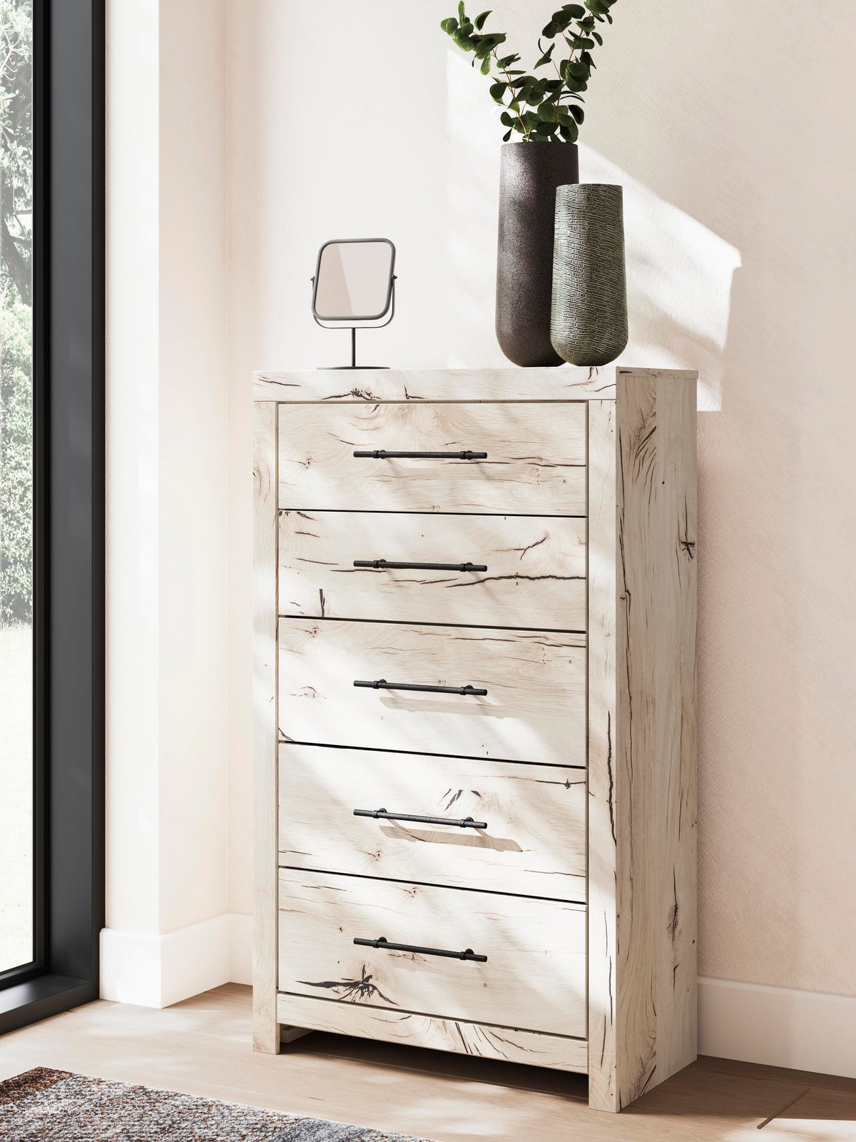 Lawroy Panel Bed, Dresser, Mirror, Chest and Nightstand - Light Natural  (B2310-SI) - Image 32