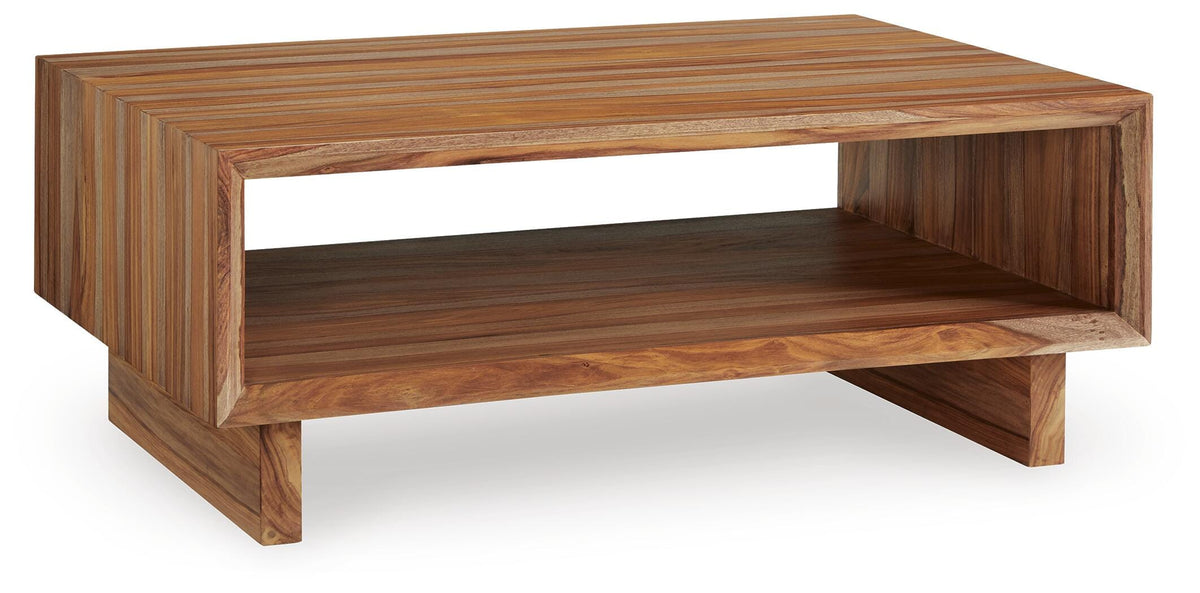 Dressonni Coffee Table - Brown  (T690-SI)