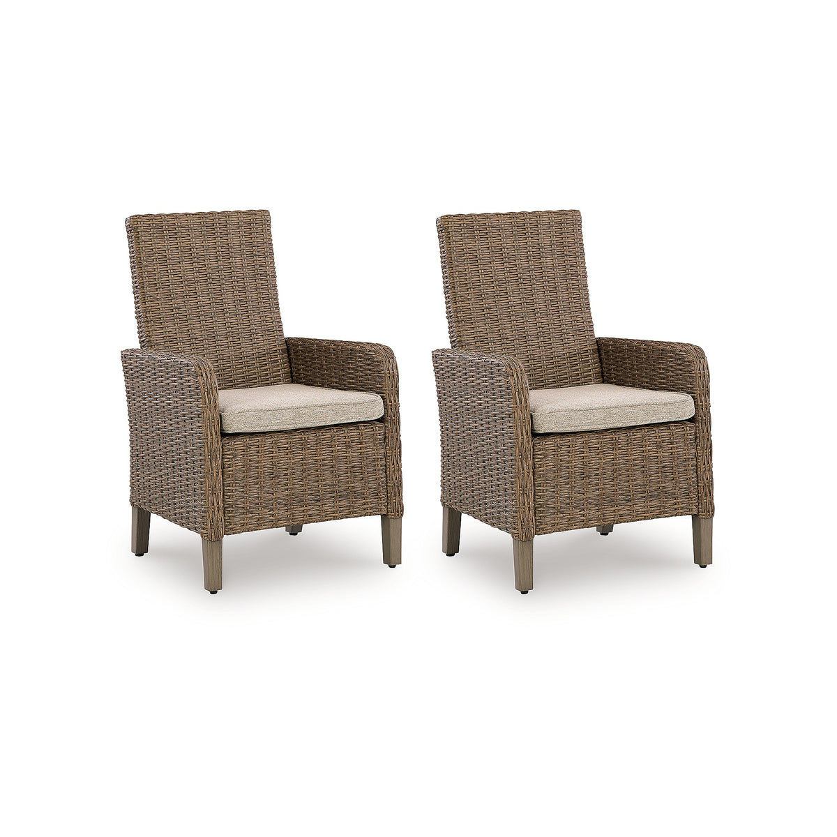 Laguna Heights Arm Chair with Cushion (Set of 2) (PCP790-SI) - Image 3