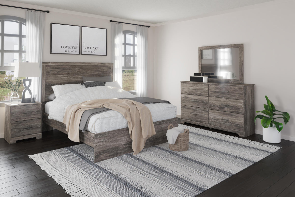Ralinksi Panel Bed - Gray  (B2587-SI) - Image 5
