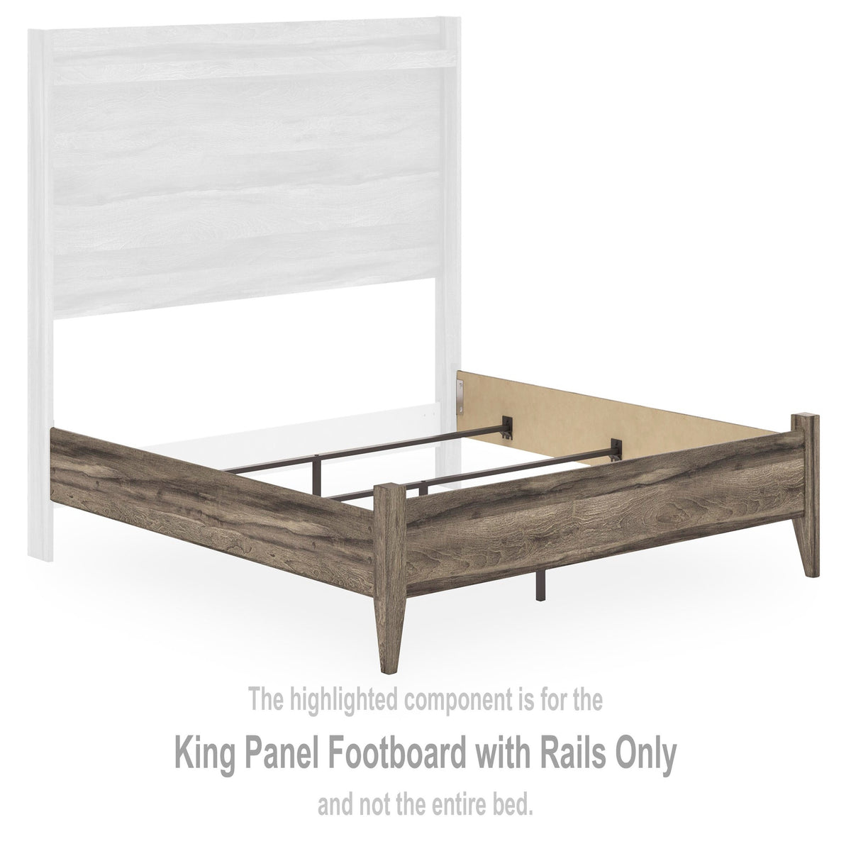 Elbrim King Panel Headboard (PCB2005-SI) - Image 36