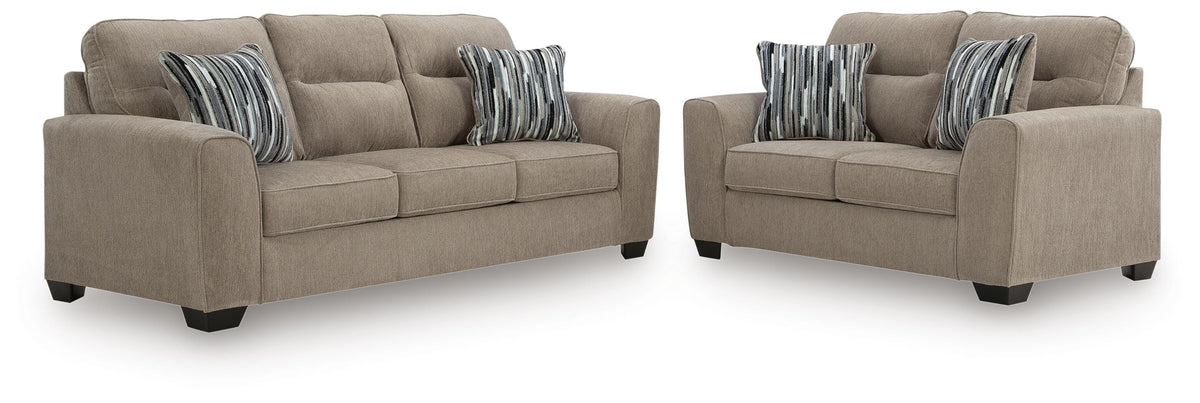 Olten Sofa and Loveseat (31304-SI)