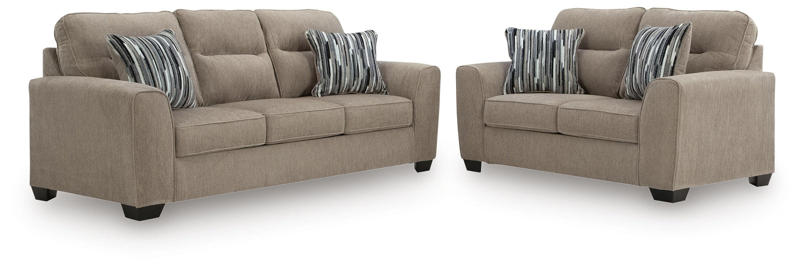Olten Sofa and Loveseat (31304-SI)