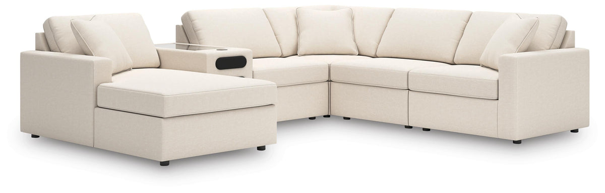 Modmax 6-Piece Sectional with Audio System and Chaise (92103-SI)