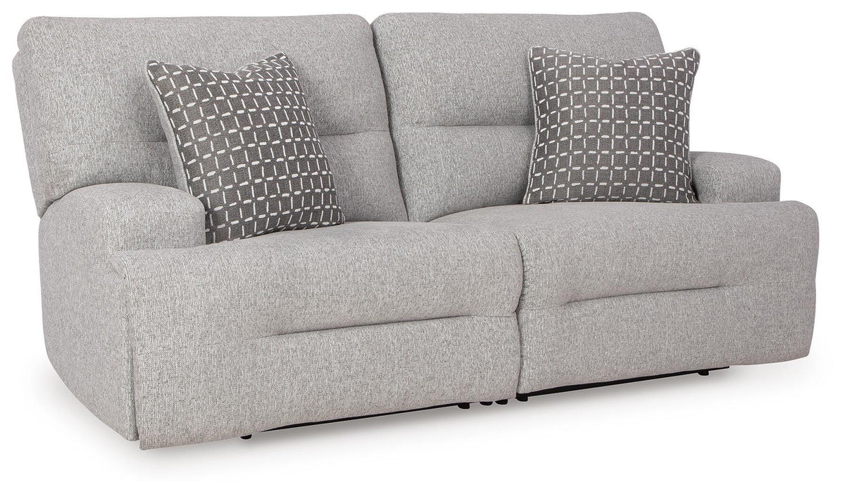 Acklen Place 2-Piece Power Reclining Sectional Loveseat (93605-SI) - Image 3