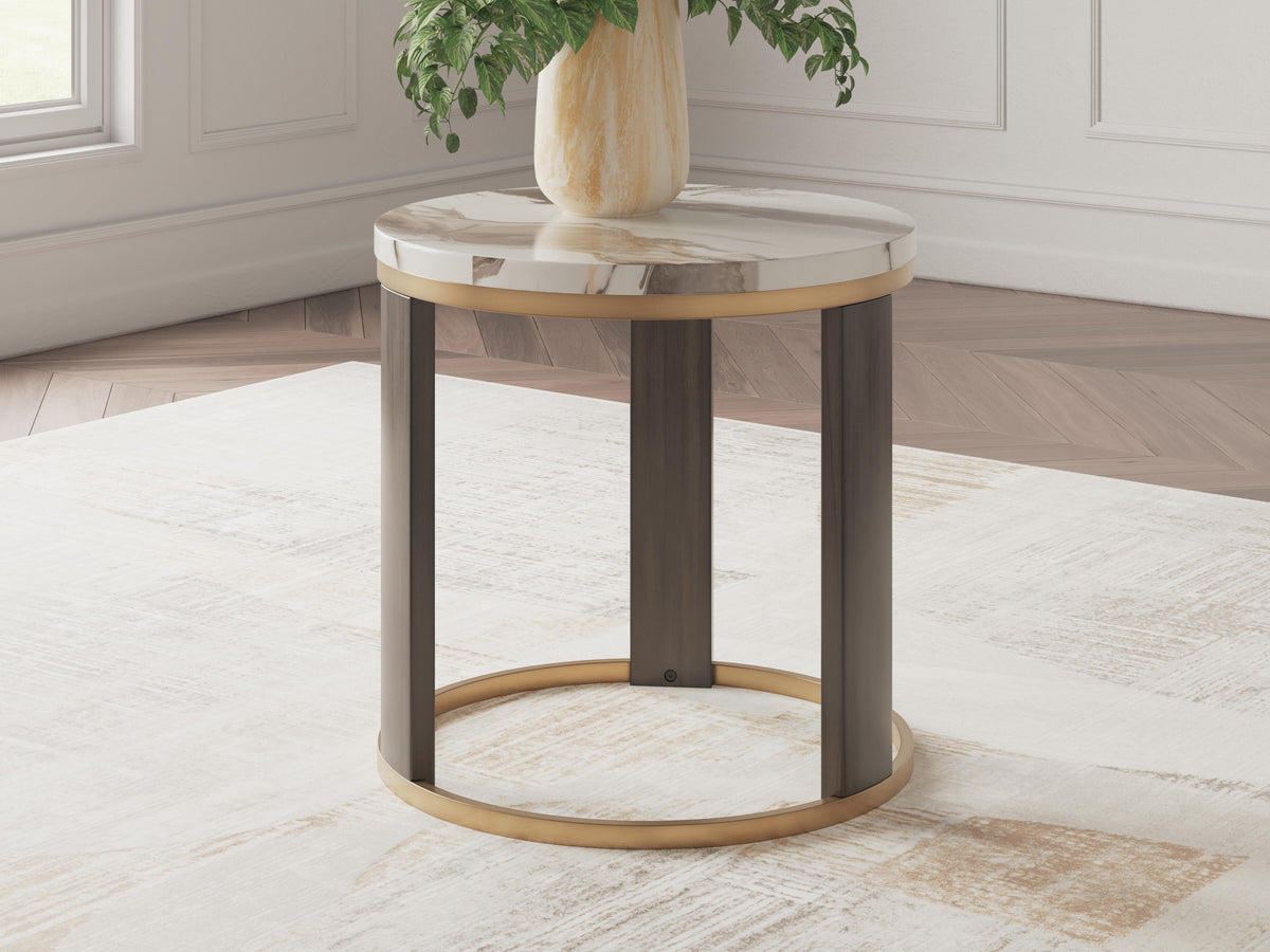 Jazmore Coffee Table and 2 Ends - Multi  (T671-SI) - Image 10