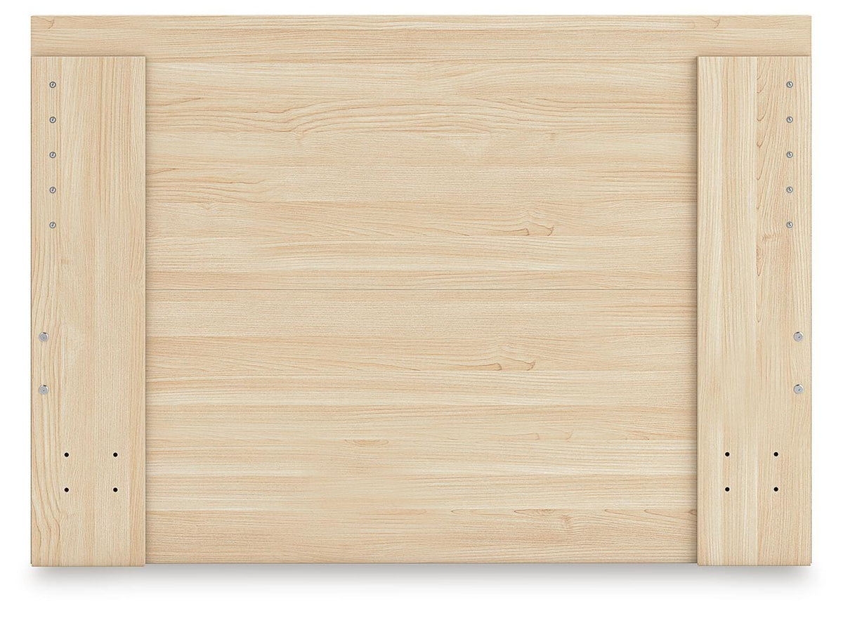 Onita Panel Platform Bed with 1 Side Storage (Youth) - Natural  (EB9632-SI) - Image 7