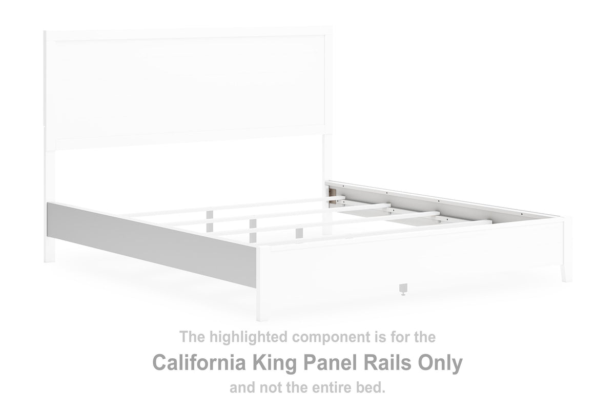 Binterglen Panel Rails - White  (B427-SI) - Image 2