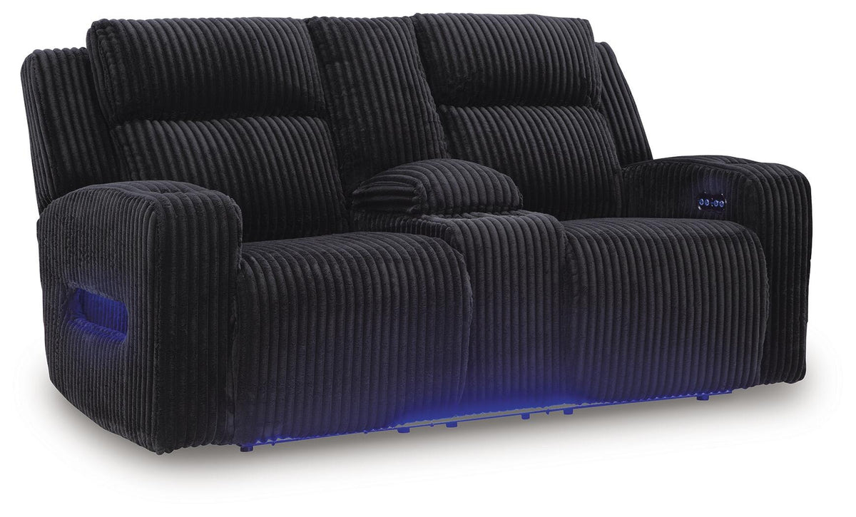Belvarrow Power Reclining Sofa, Loveseat and Recliner (PC64202-SI) - Image 12