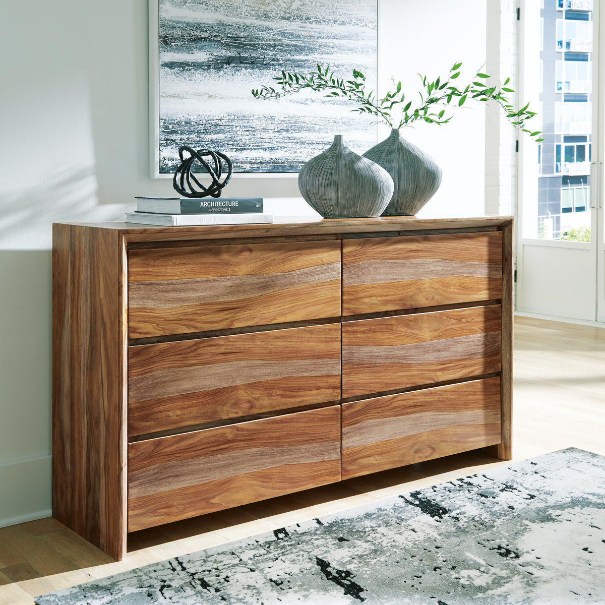 Dressonni Dresser - Brown  (B790-SI) - Image 5