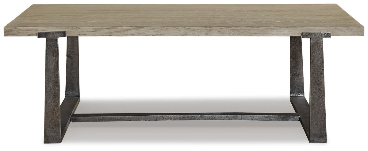 Dalenville Coffee Table - Gray  (T965-SI) - Image 2