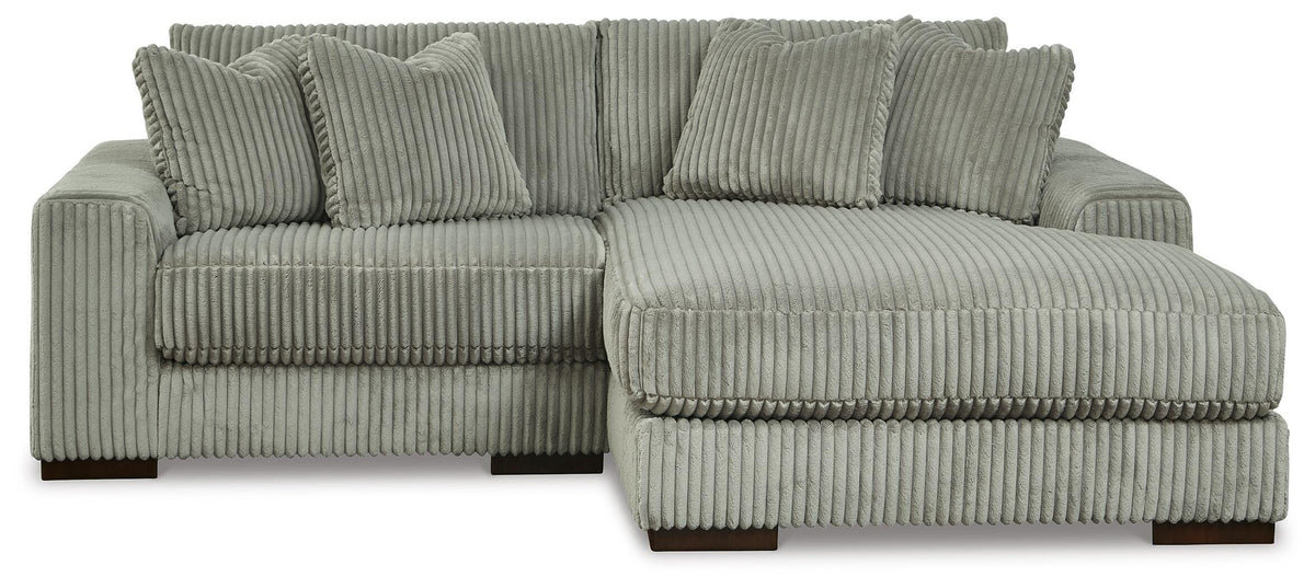 Lindyn 2-Piece Sectional with Chaise (21105-SI)