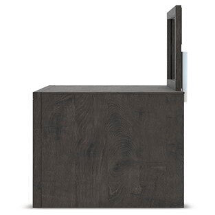 Fraluna Queen Panel Bed, Dresser, Mirror, and Nightstand (PCB3370-SI) - Image 7