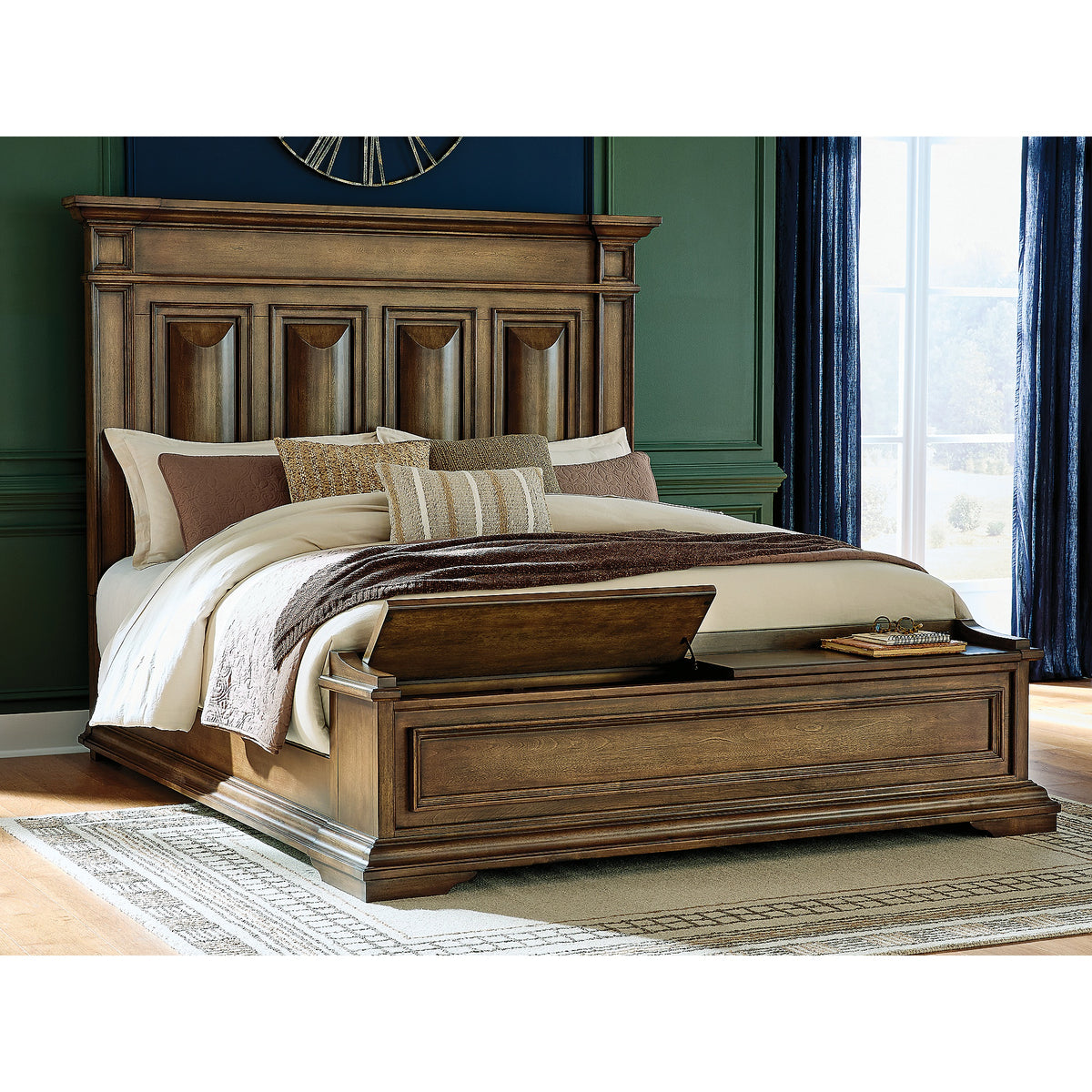 Frantanna King Panel Storage Bed (PCB949-SI) - Image 8