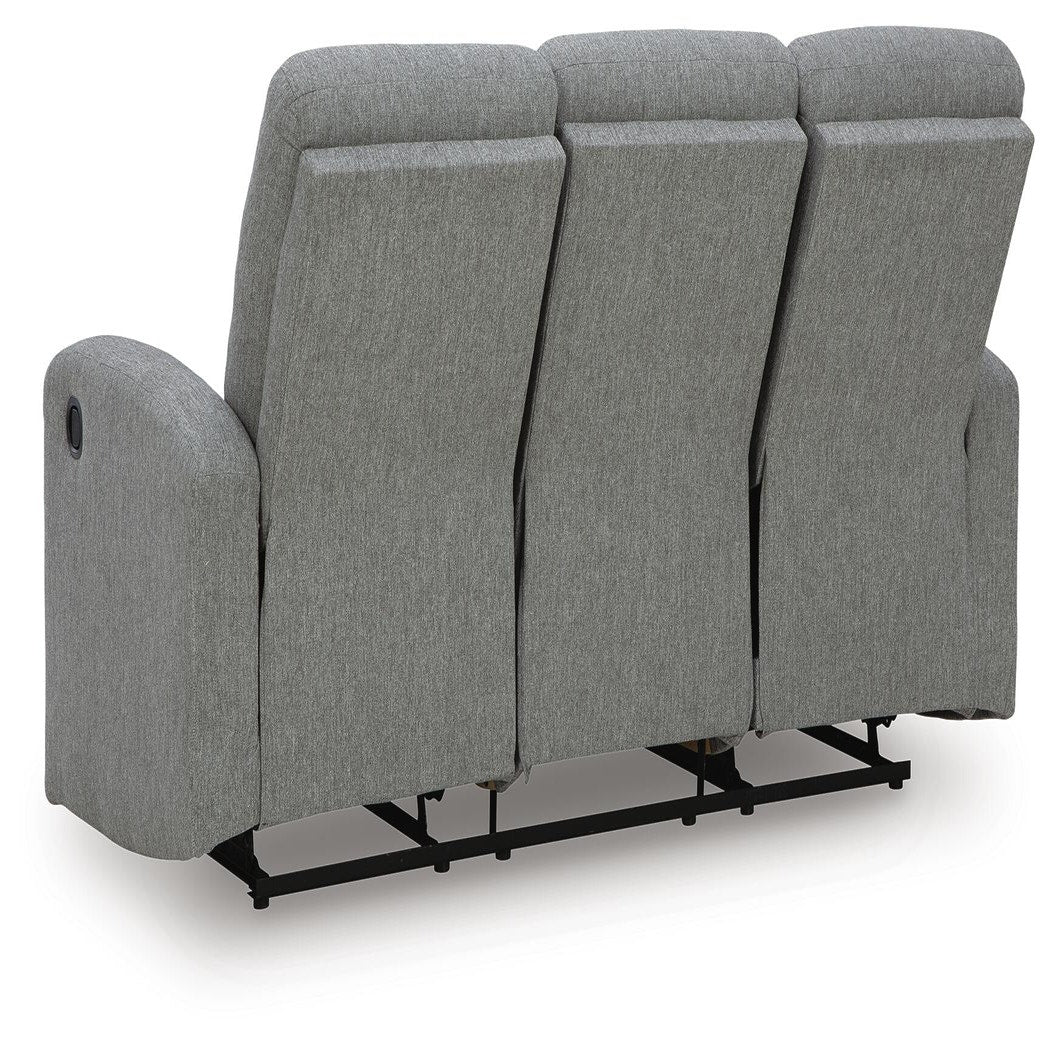 Gauntlet Reclining Sofa and Loveseat (PC42204-SI) - Image 6