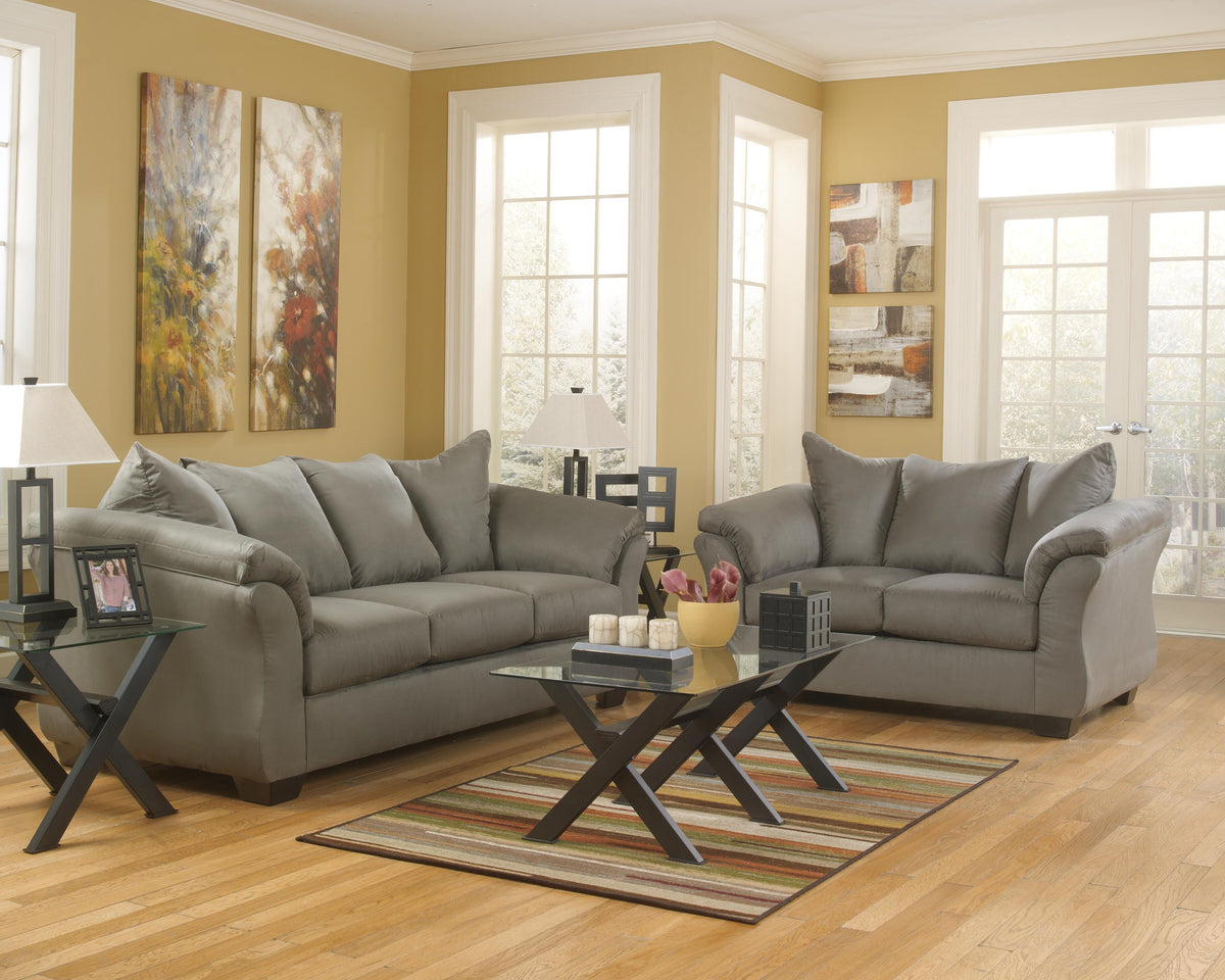 Darcy Sofa and Loveseat (75005-SI) - Image 4