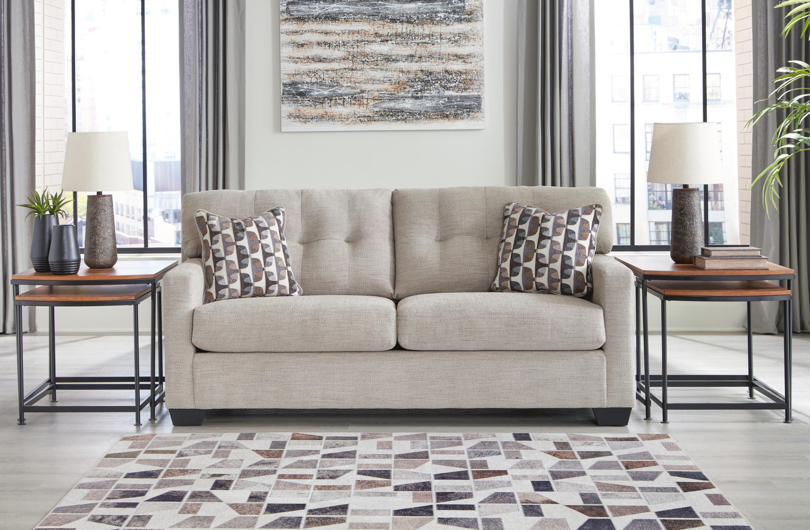 Mahoney Full Sofa Sleeper (31004-SI) - Image 32