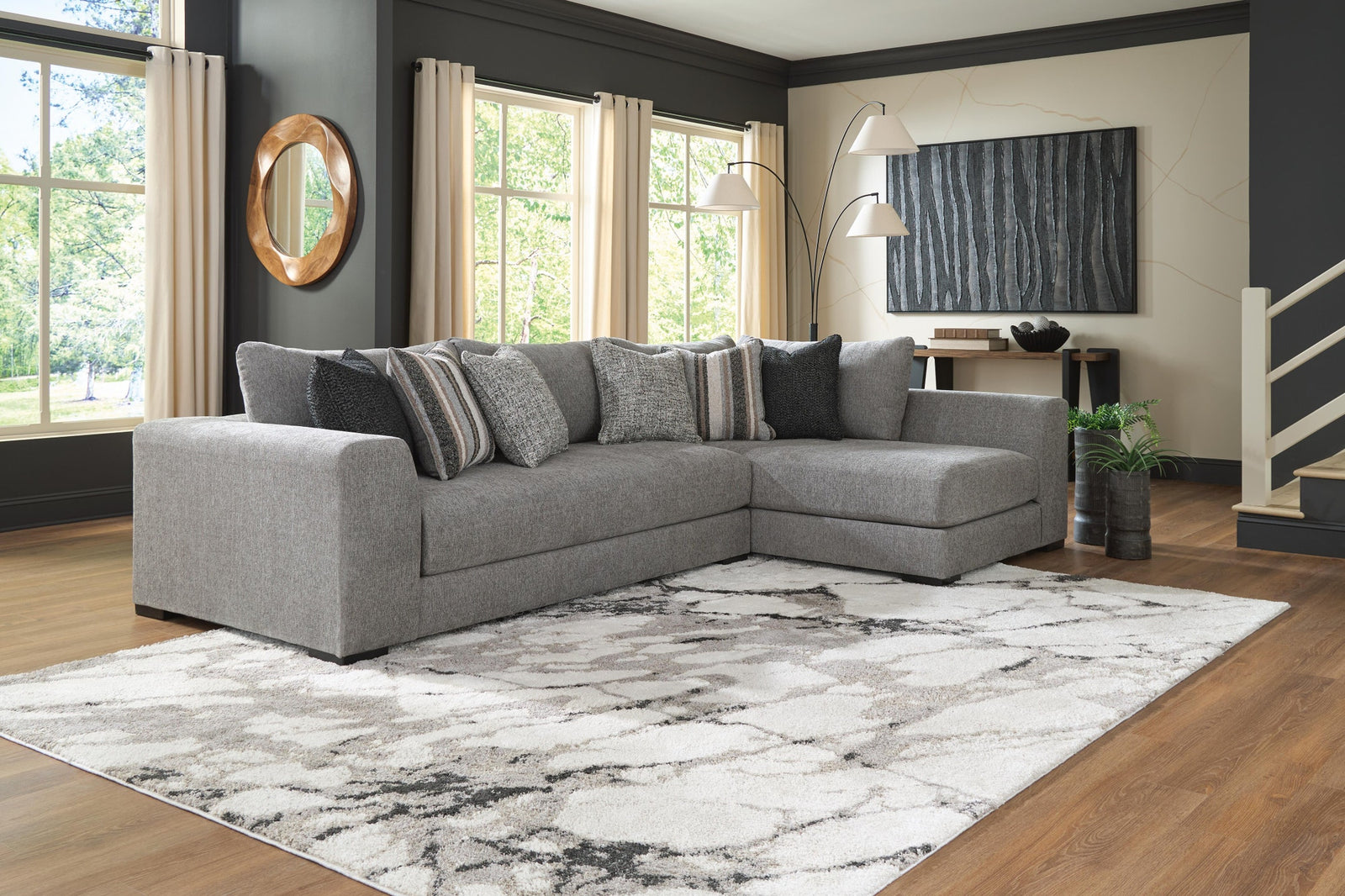Creston Heights 2-Piece Sectional (PC64106-SI) - Image 2