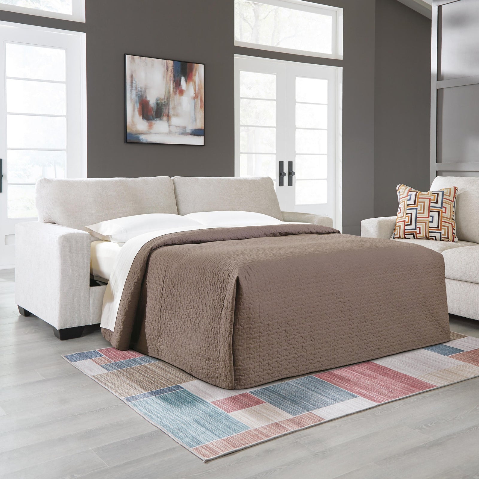 Aviemore Queen Sofa Sleeper (24305-SI) - Image 17