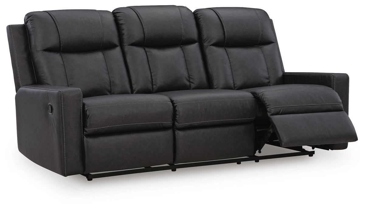 Mackmenville Reclining Sofa (74713-SI) - Image 4