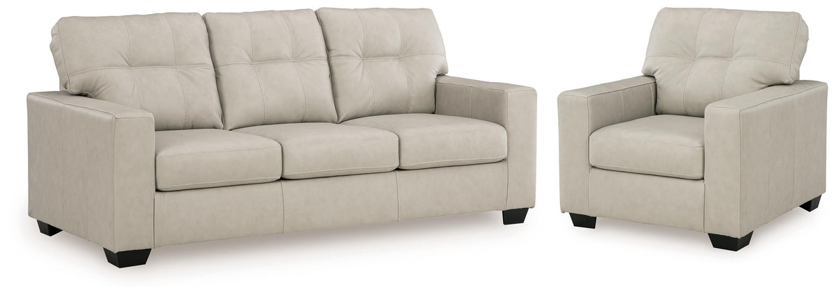 Santorine Sofa and Chair (21708-SI)