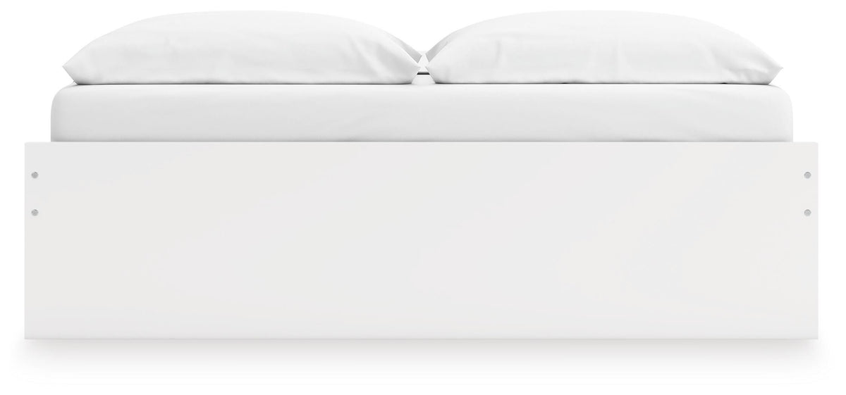 Onita Platform Bed - White  (EB9630-SI) - Image 6