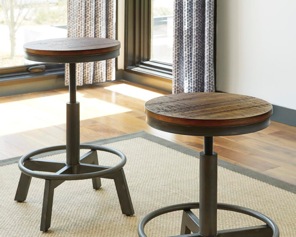 Torjin Counter Height Stool (Set of 2) (D440-SI) - Image 2