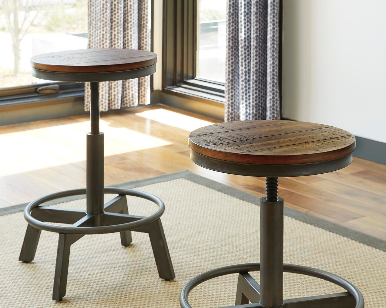 Torjin Counter Height Stool (Set of 2) (D440-SI) - Image 2